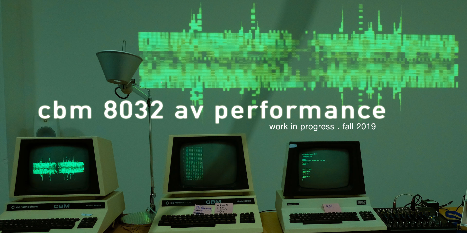 CBM 8032 AV performance