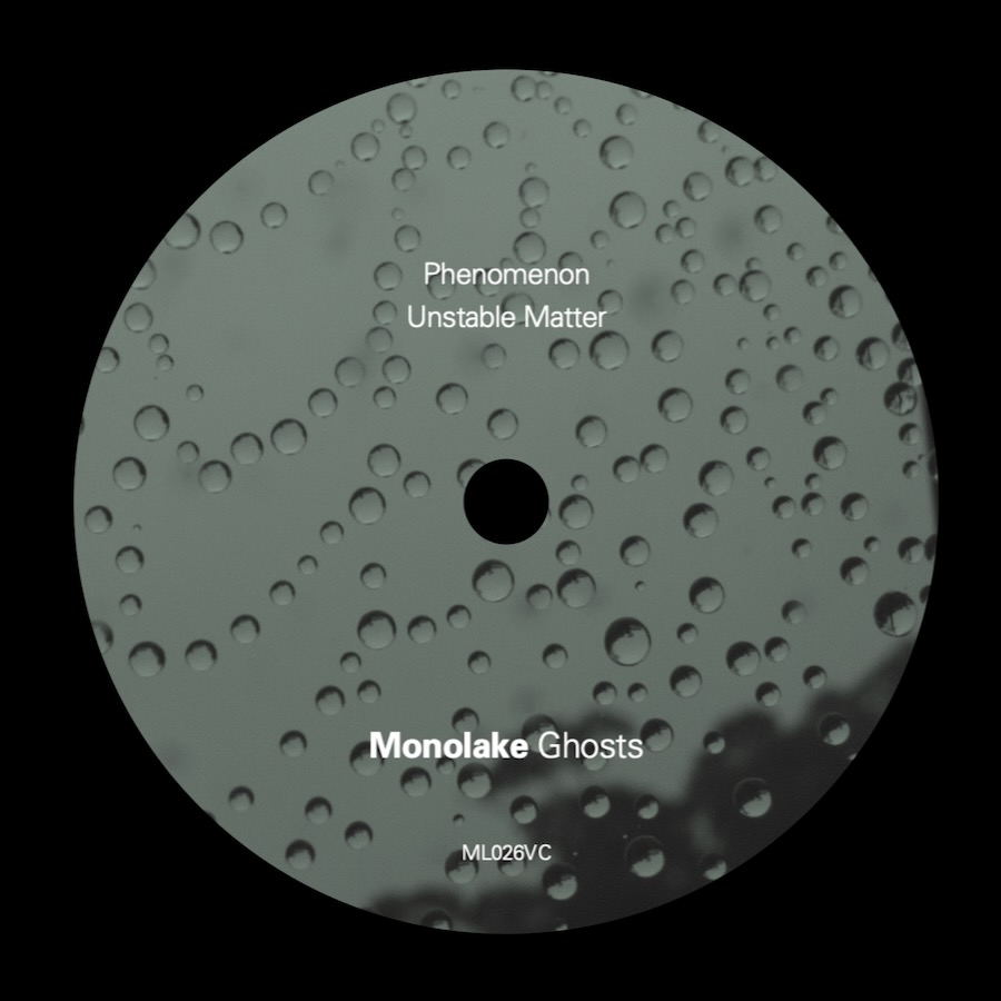 Monolake - Ghosts album vinyl label