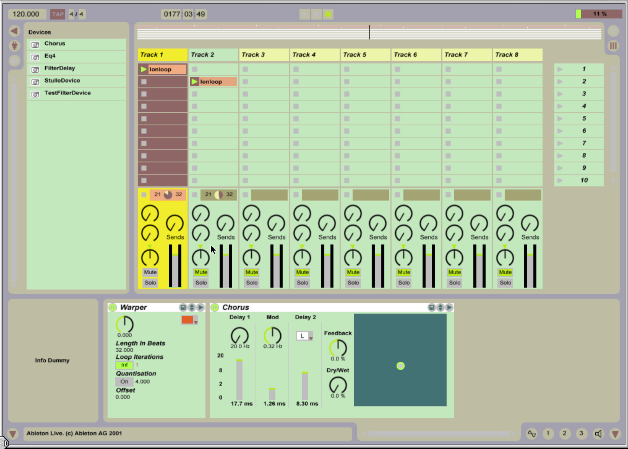 Как играть на клавиатуре в ableton live