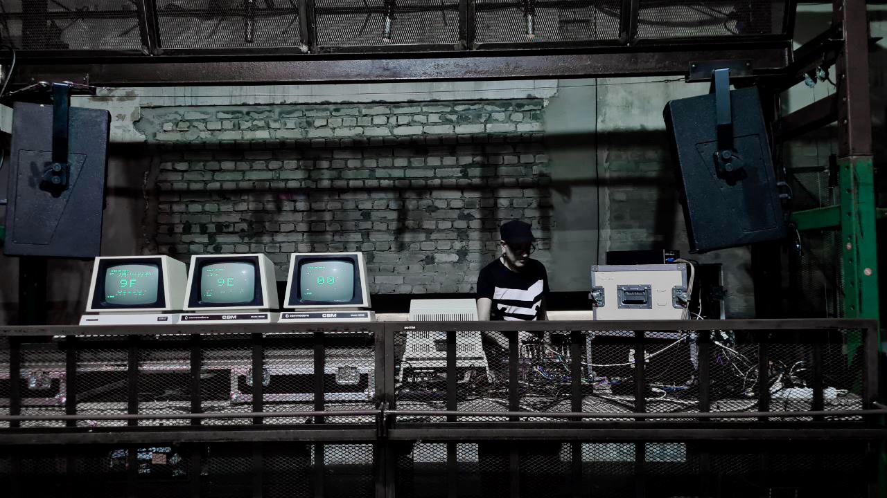 photo of Monolake 8bit performance at RSO in Berlin