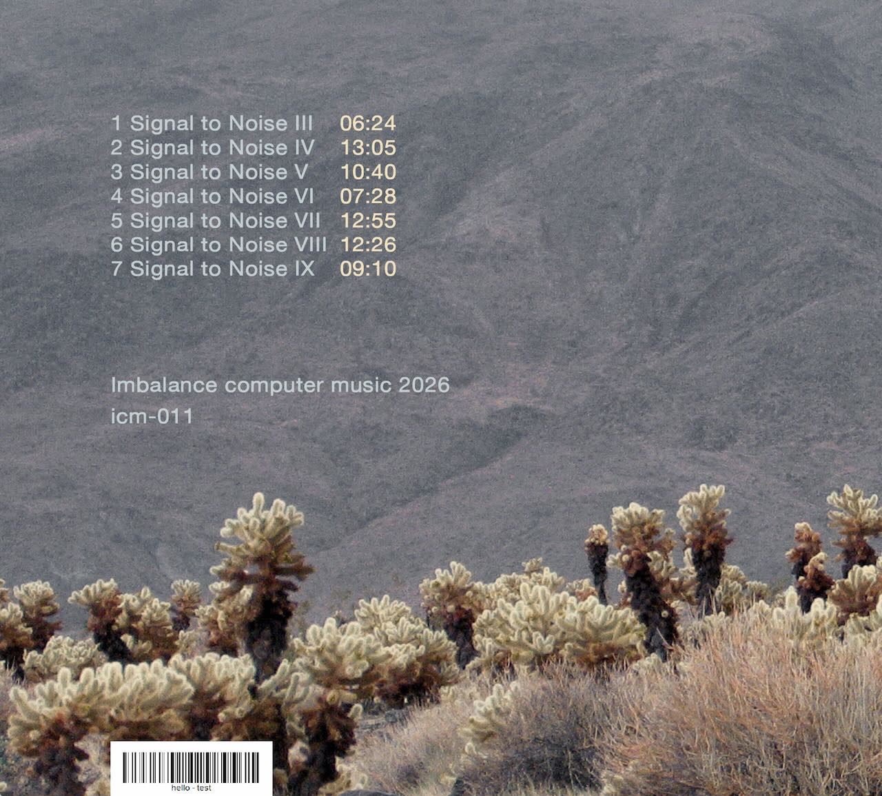 Signal to Noise Volume II album cover